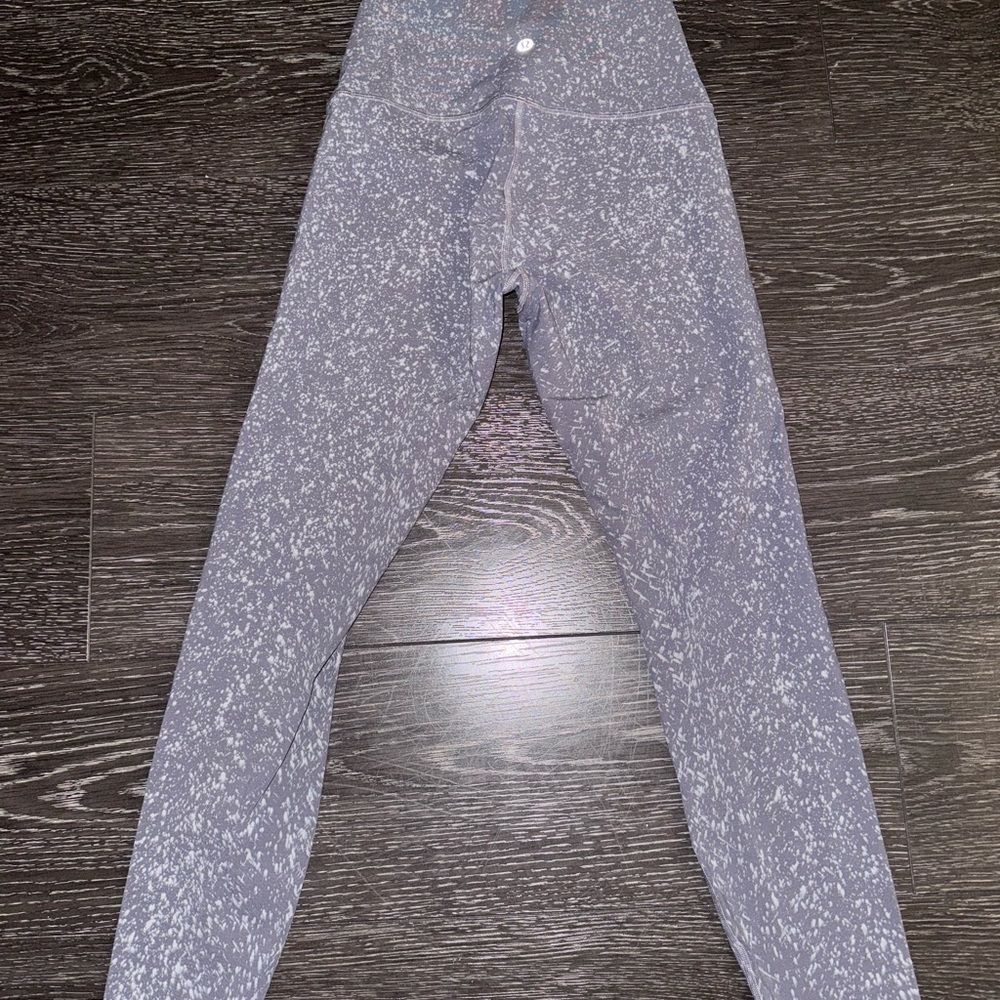 lululemon athletica Gray Speckled Leggings